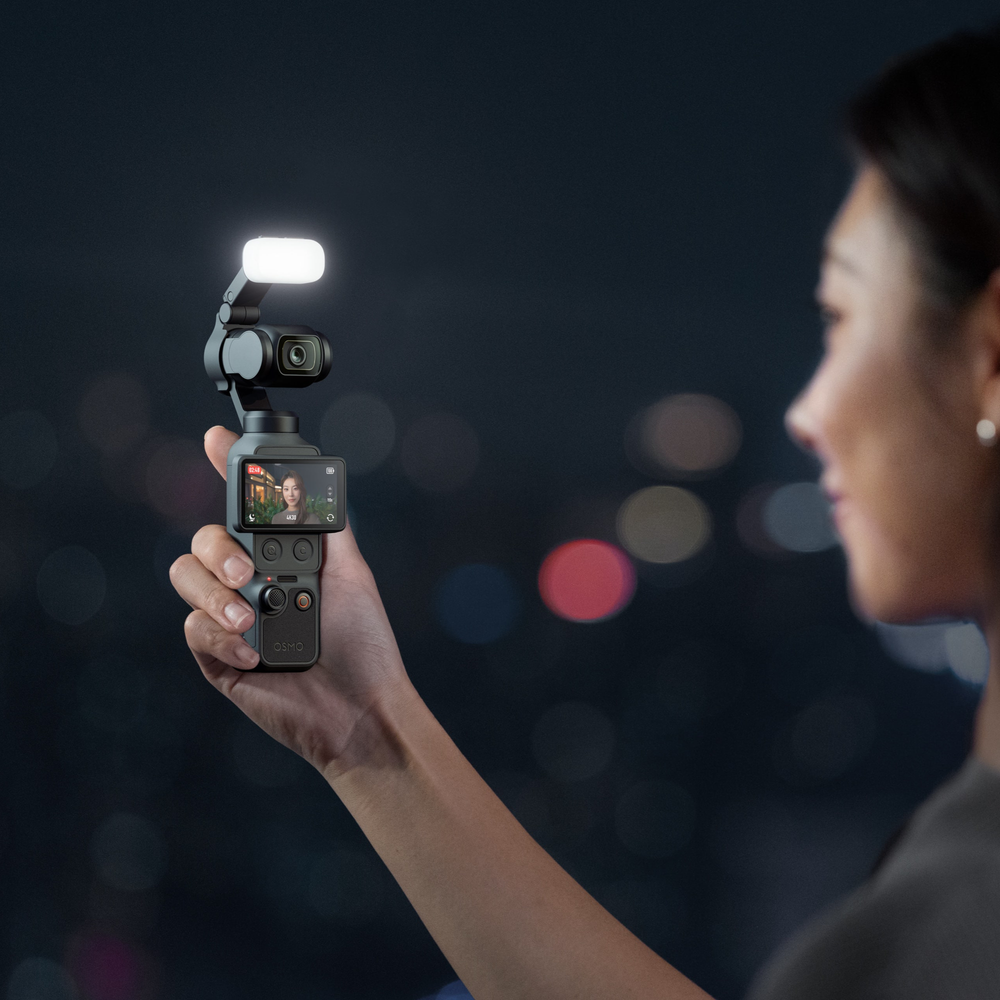 DJI Osmo Pocket 4 Fülllicht