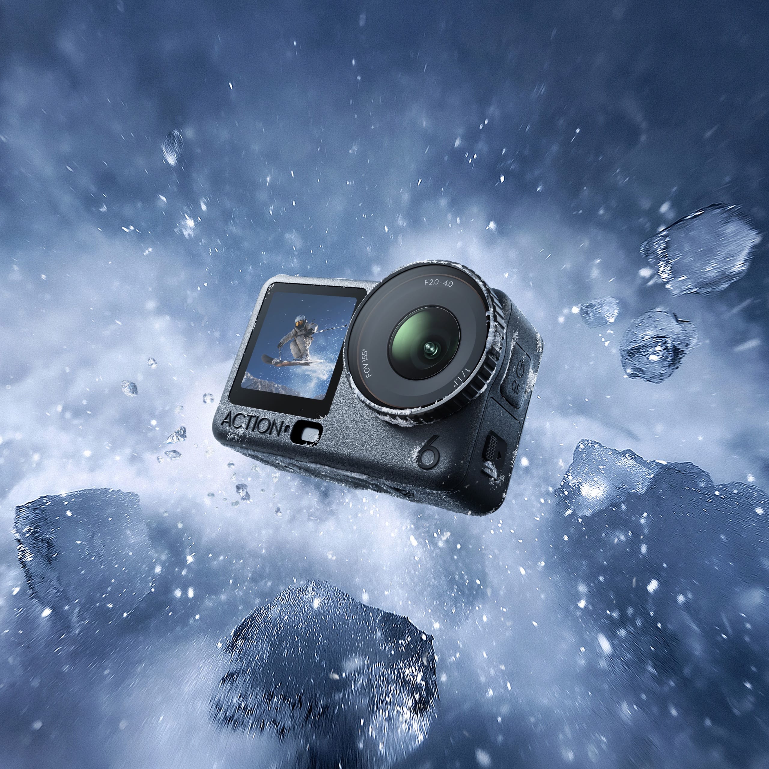 DJI Osmo Action 6 Standard Combo Action Camera – DJI Hasselblad EU