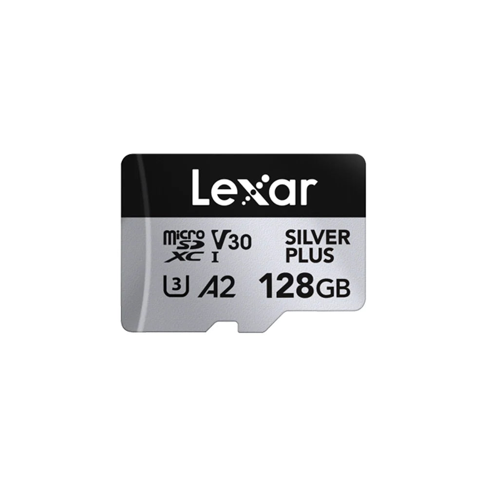 Lexar Professional Silver Plus 128 GB microSDXC UHS-I V30 (205 MB/s)