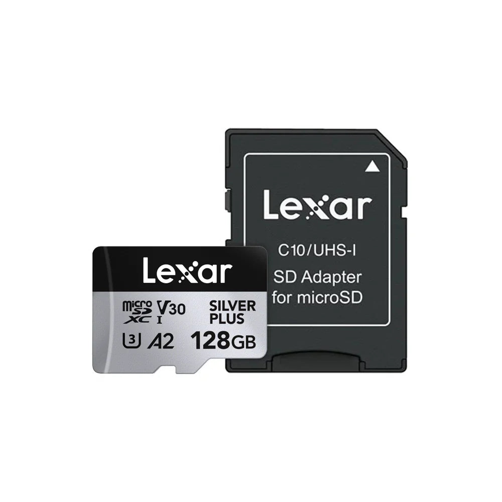 Lexar Professional Silver Plus 128 GB microSDXC UHS-I V30 (205 MB/s)