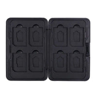 16 Slot Waterproof Aluminium SD Card Storage Case