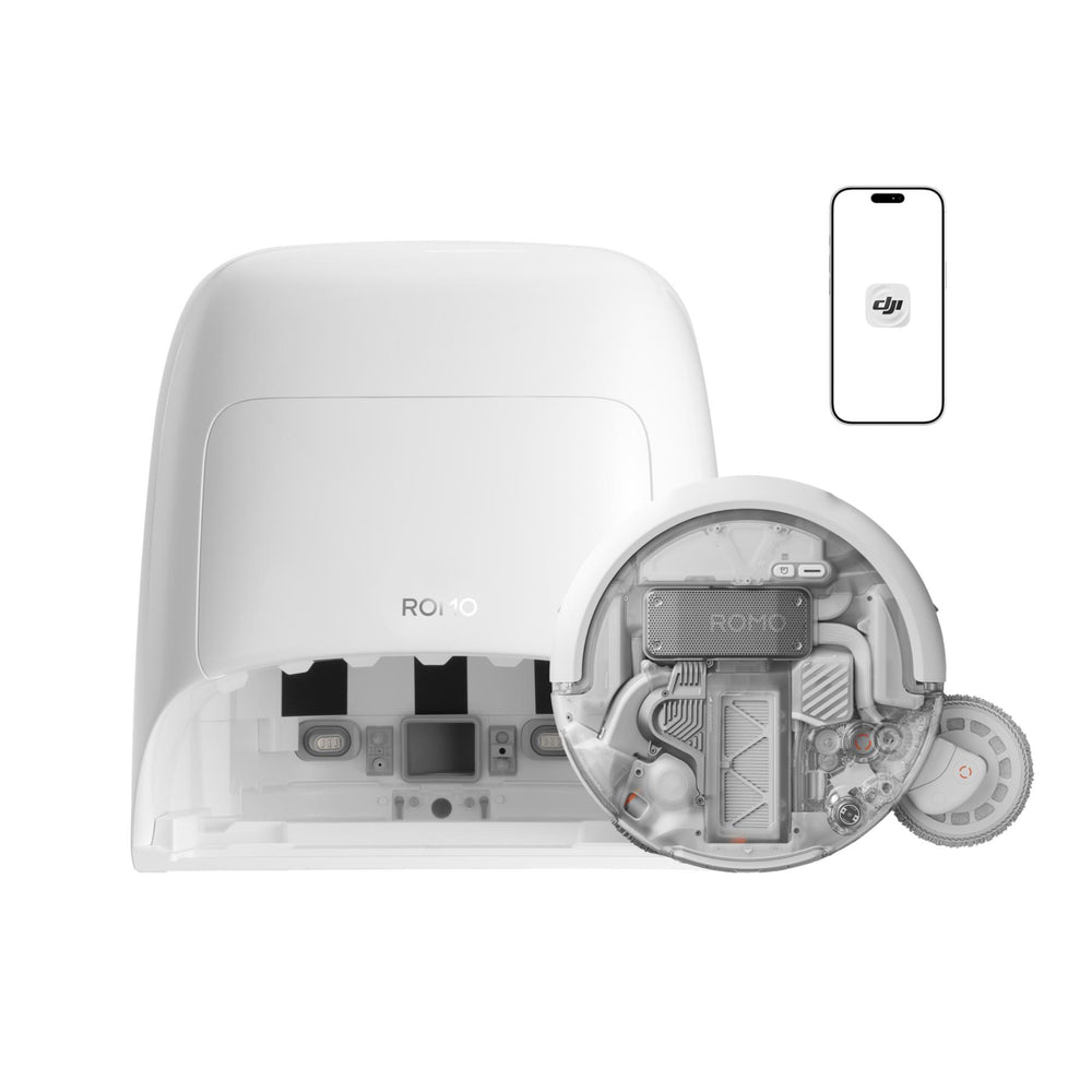 DJI ROMO A2 Robotic Vacuum Cleaner (Water Tank Version)
