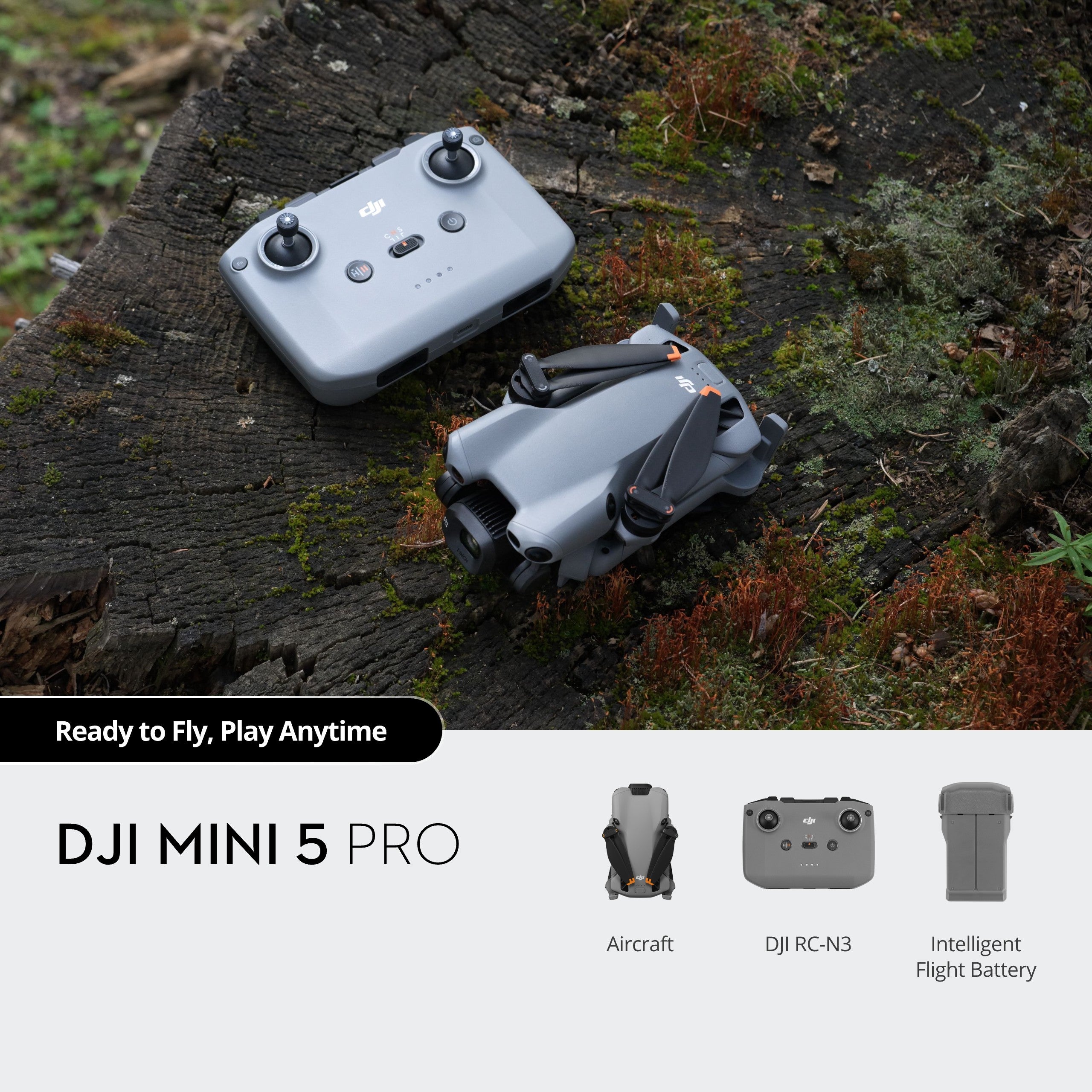 DJI Mini 5 Pro Drone with RC-N3 controller