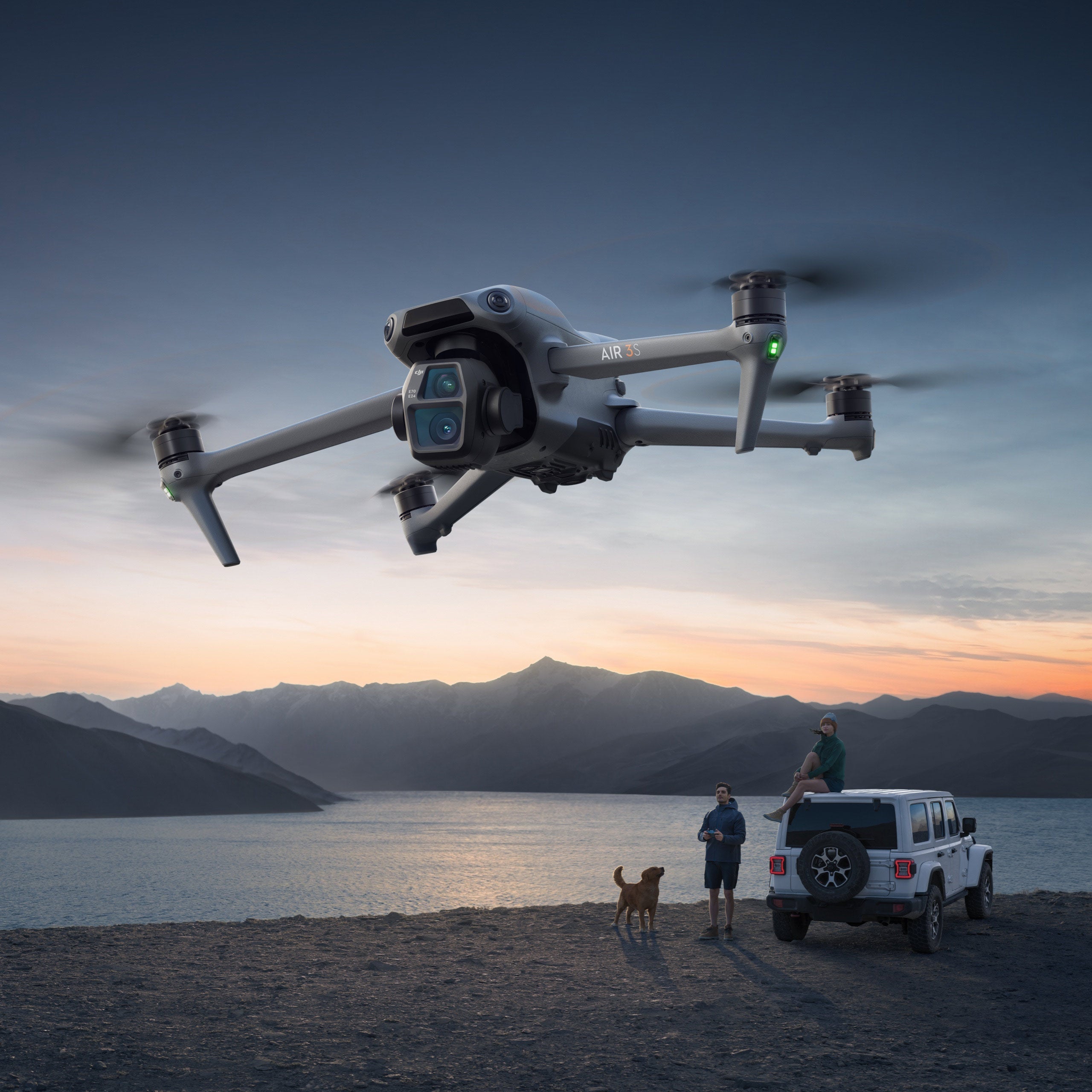 DJI Air 3S Fly More Combo mit RC-N3 Fernsteuerung