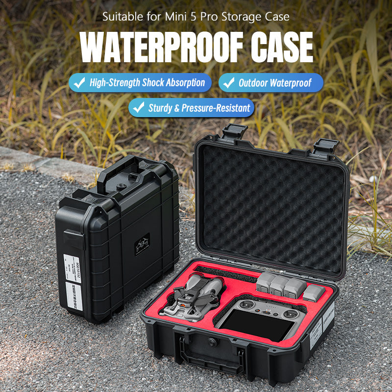 STARTRC Wasserdichter Hartschalenkoffer für DJI Mini 5 Pro