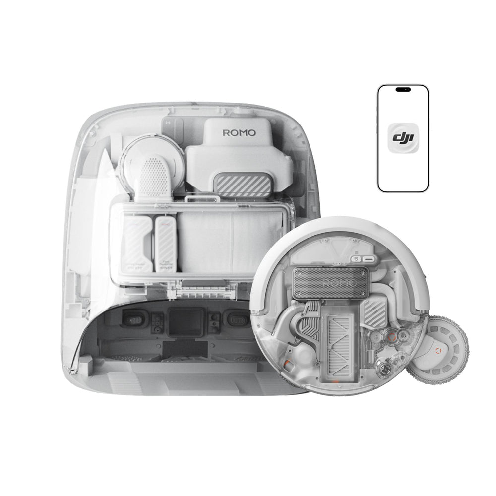DJI ROMO P2 Robotic Vacuum Cleaner (Water Tank Version)