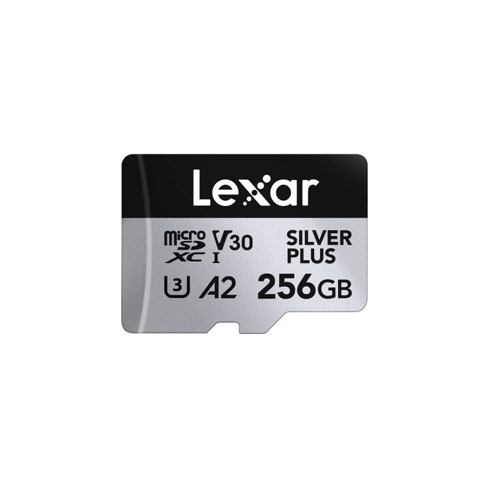 Lexar Professional Silver Plus 256 GB microSDXC UHS-I V30 (205 MB/s)