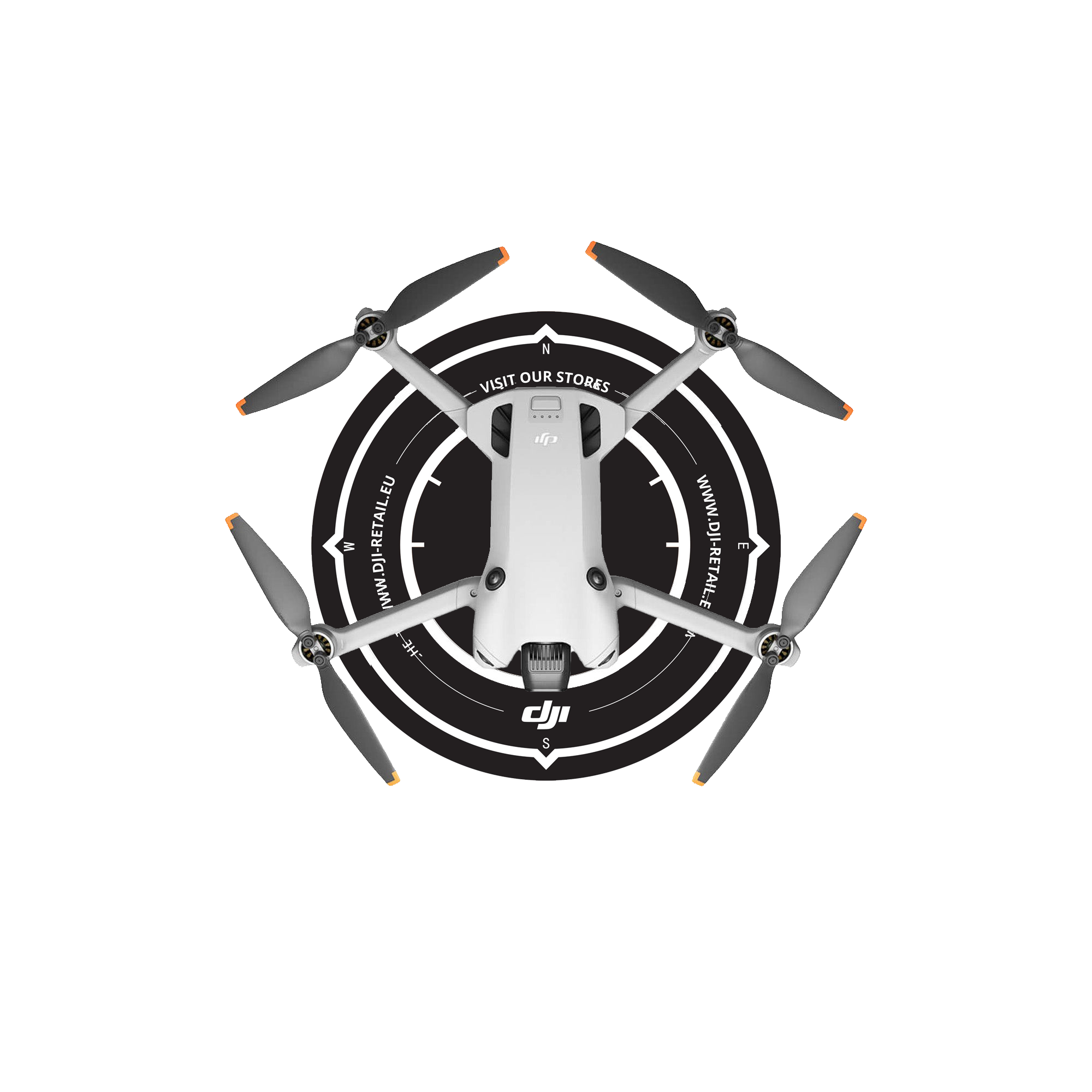 25cm Universal Mouse Mat / Landing Pad for DJI Mini Series Drone