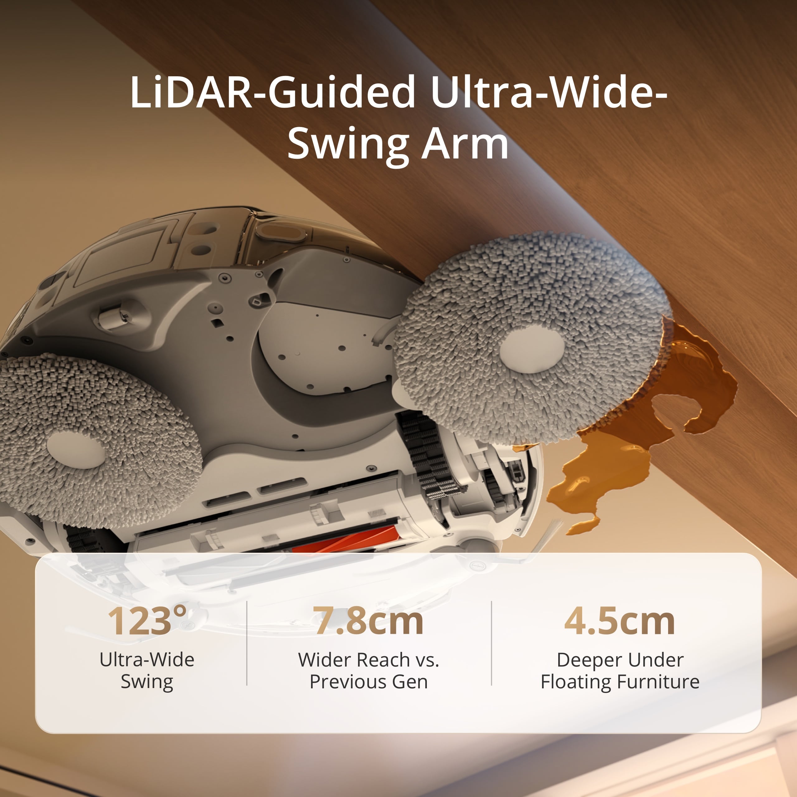 DJI ROMO A2 Robotic Vacuum Cleaner (Water Tank Version)
