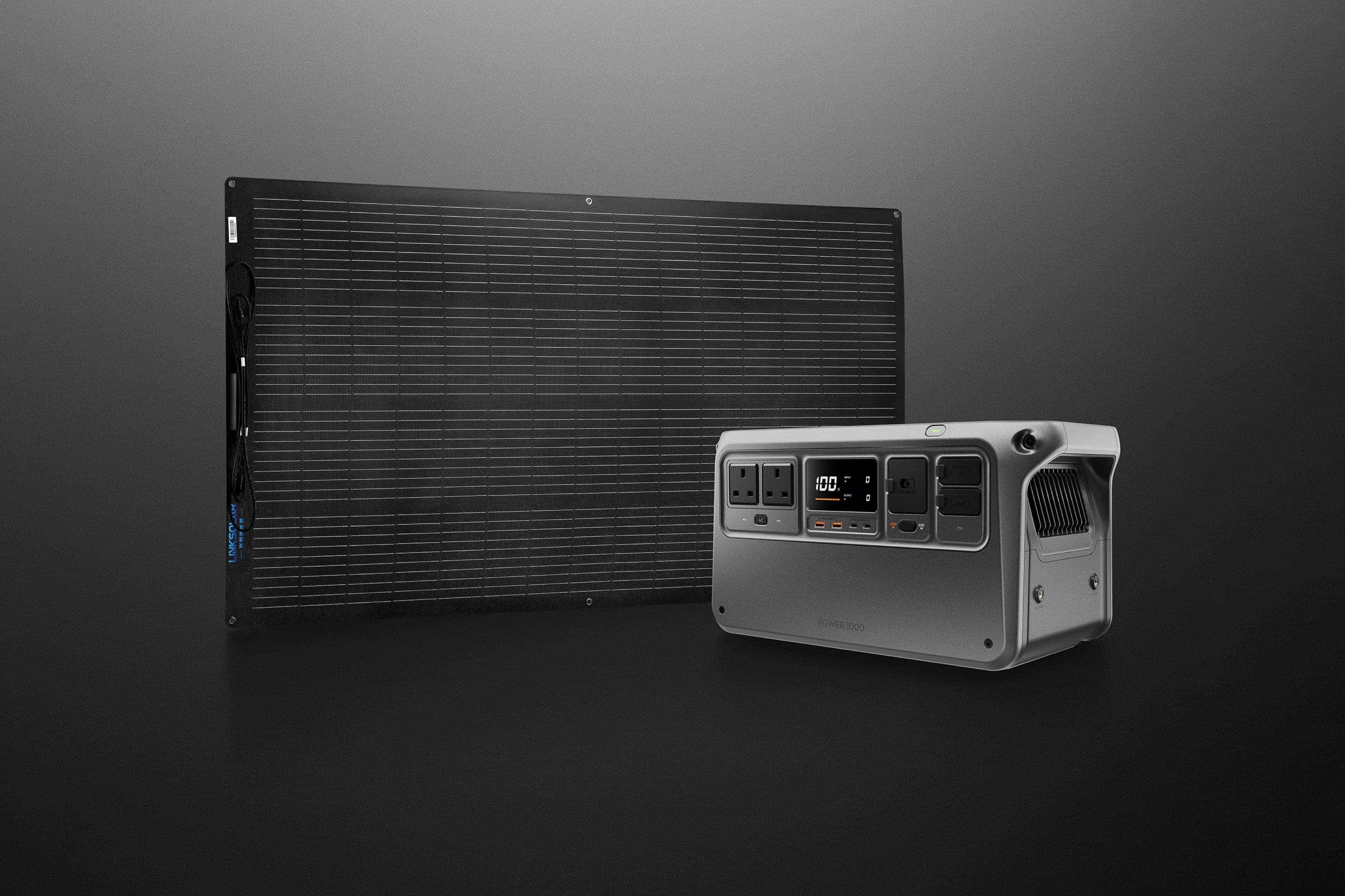LINKSOLAR 200W Flexibles Solarpanel für DJI Power