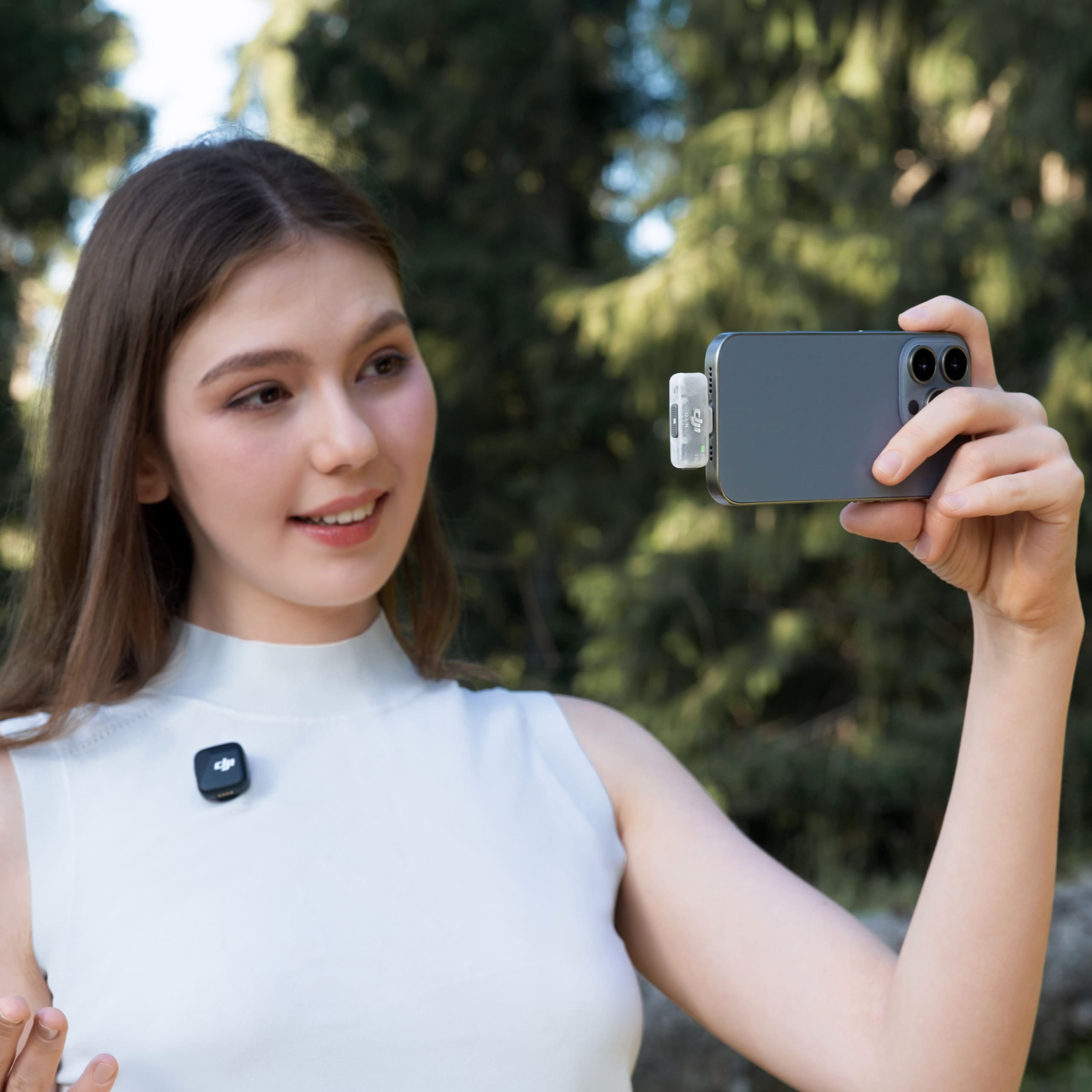 DJI Mic Serie Empfänger für Mobilgeräte