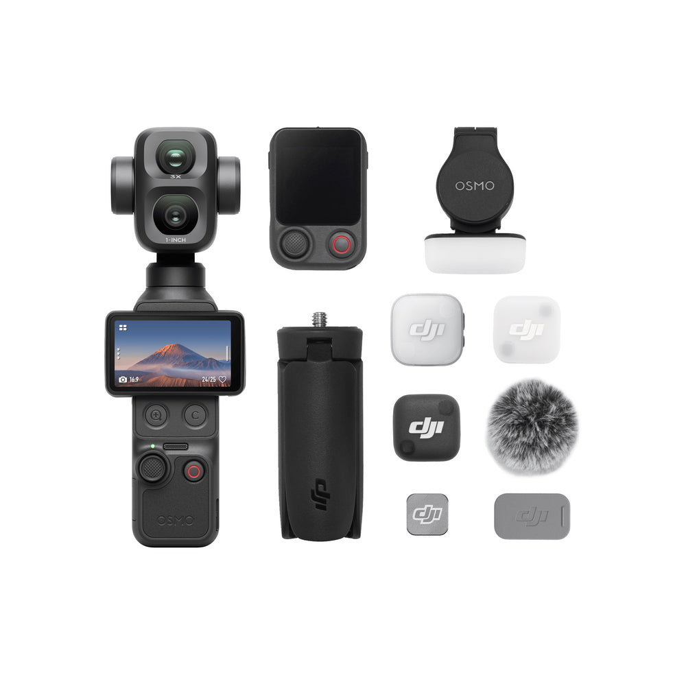 DJI Osmo Pocket 4P Handheld Gimbal Camera (Vlog Combo)