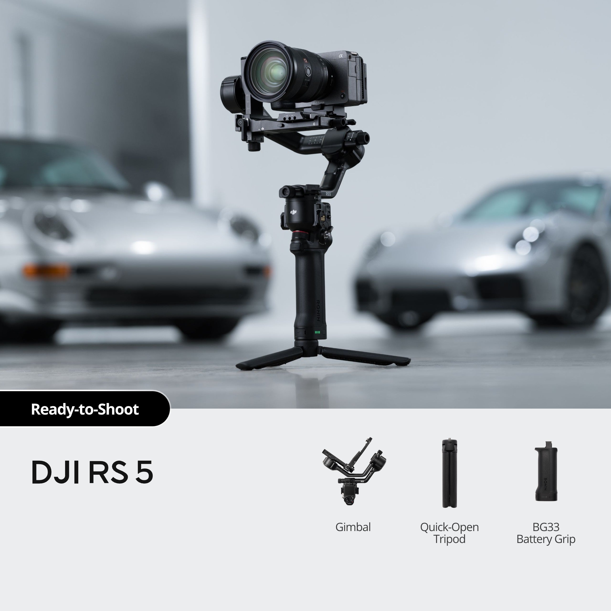 DJI RS 5 Handheld Gimbal Stabiliser