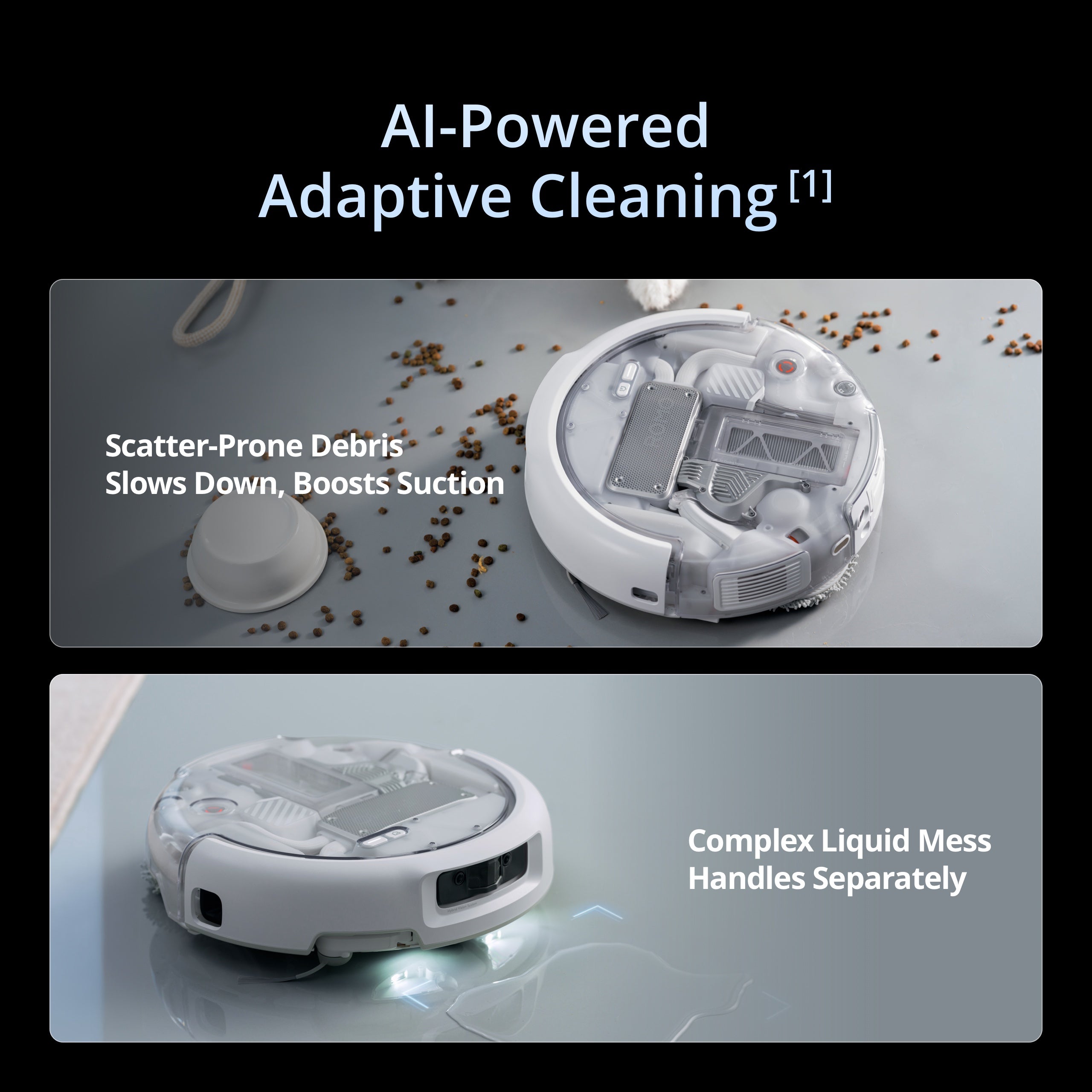 DJI ROMO P2 Robotic Vacuum Cleaner (Water Tank Version)