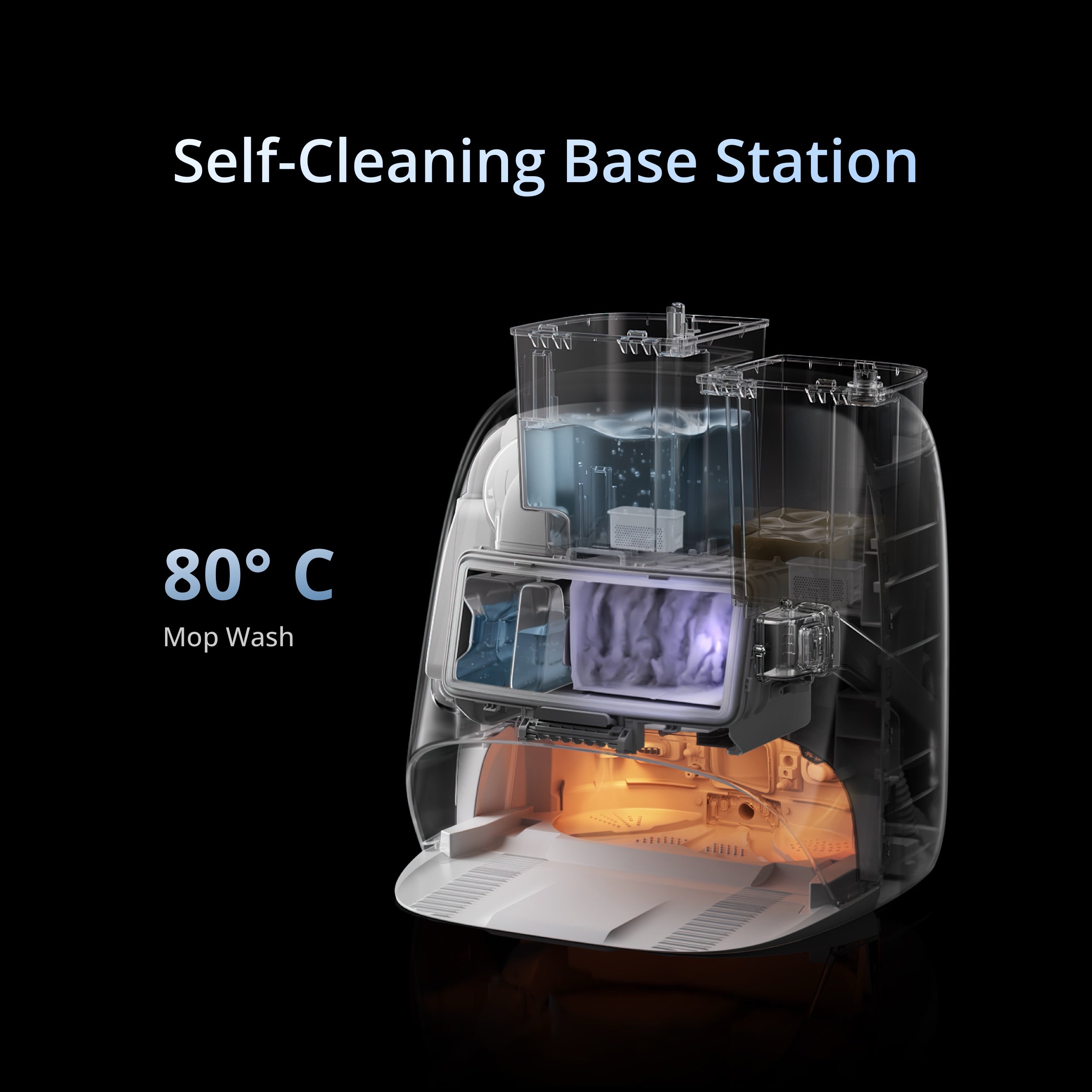 DJI ROMO P2 Robotic Vacuum Cleaner (Water Tank Version)