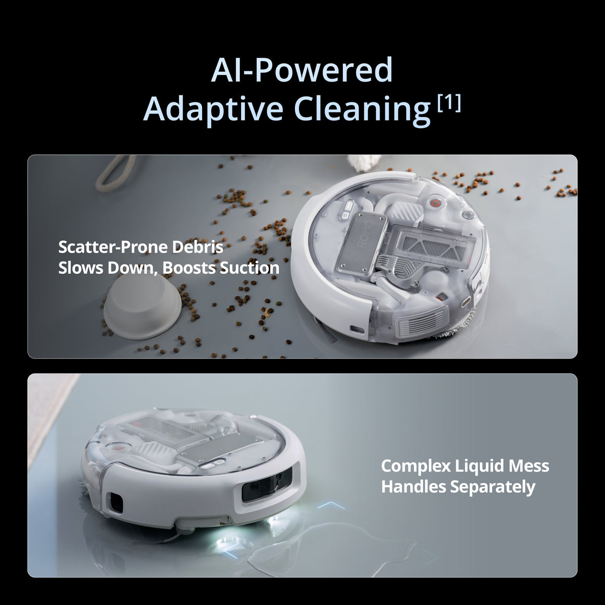 DJI ROMO P2 Robotic Vacuum Cleaner (Water Tank Version) - Clean More Combo