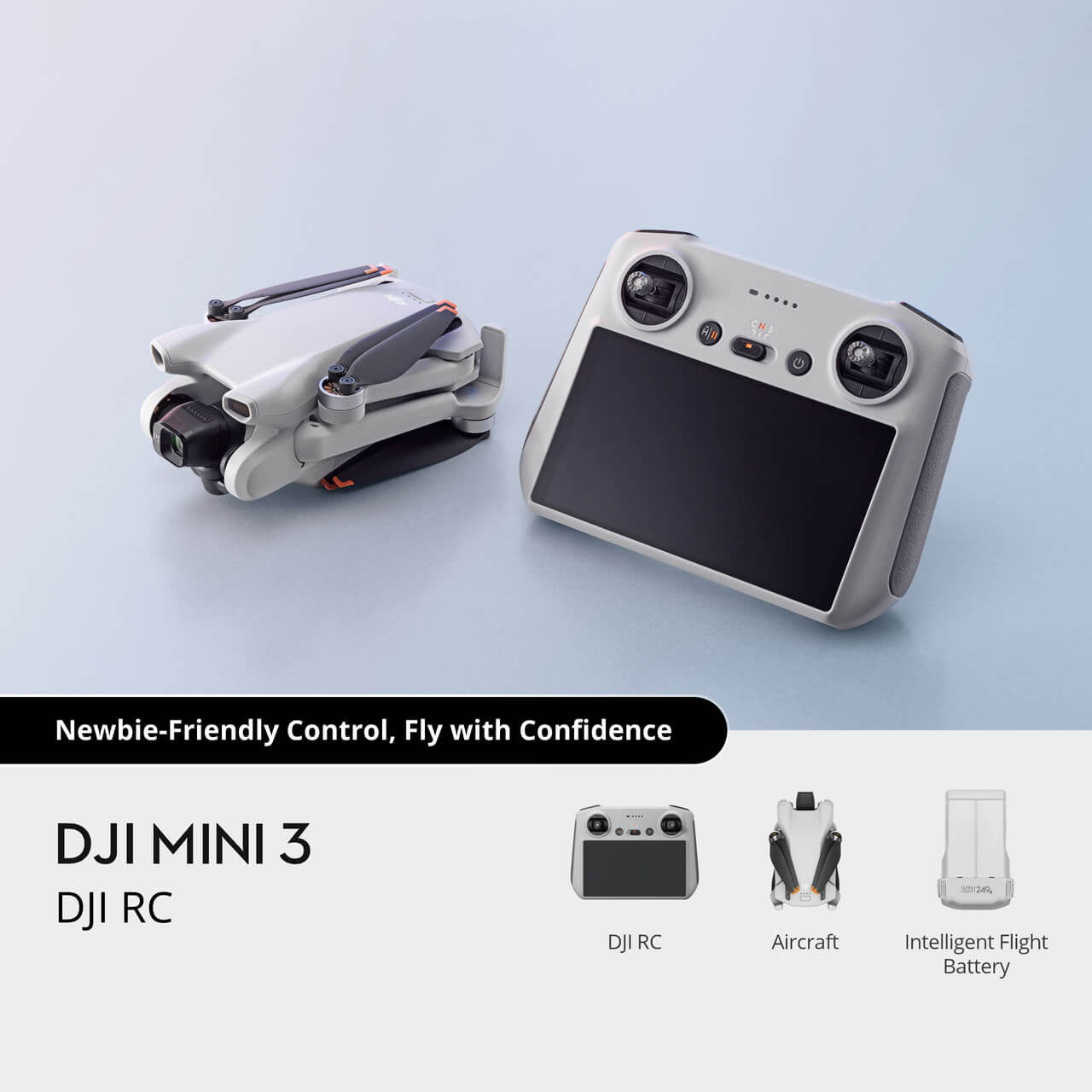 DJI Mini 3 Drone with RC Controller